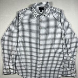 Bonobos Long Sleeve Button Down Slim Fit Shirt Checkered Shirt Mens Size XXL